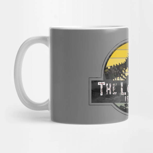 Isla Sorna - The Lost World Park Sunset Logo by Jurassic Merch